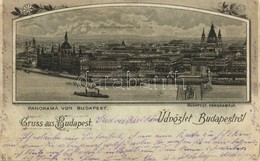 * T3 Budapest, Panoráma. Floral Litho  (fl) - Zonder Classificatie