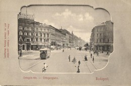 * T2/T3 Budapest VI. Oktogon Tér, Villamos, Café Abbazia Kávéház, Prindl üzlete. Kiadja Divald Károly 217. Sz. (EK) - Zonder Classificatie