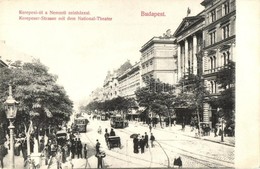 ** T2 Budapest VII. Kerepesi út (Rákóczi út), Nemzeti Színház, Villamos - Zonder Classificatie