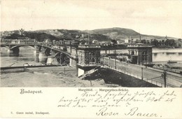 T2 1905 Budapest XIII. Margit Híd, Villamos. Ganz Antal 3. - Zonder Classificatie