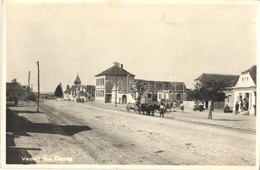 * T1/T2 Dános, Danes; Utcakép ökörszekérrel. G. Hedu Kiadása / Street View With Oxen Cart - Zonder Classificatie