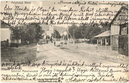 T2/T3 1905 Felsővisó, Viseu De Sus (Máramaros); Fő Tér, Községi Vásárcsarnok. Csermák M. Amateur Felvétele / Main Square - Zonder Classificatie