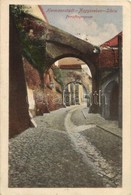 T2/T3 Nagyszeben, Hermannstadt, Sibiu; Pempflinger Utca / Pempflingergasse / Street (EK) - Zonder Classificatie