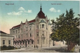 T2 1916 Nagyvárad, Oradea; Ügyvédi Kamara / Chamber Of Lawyers + K.U.K. BRIEFZENSUR - Zonder Classificatie
