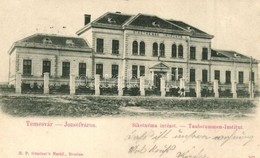 * T2 1903 Temesvár, Timisoara; Józsefváros, Siketnéma Intézet / Iosefin, Deaf-mute Institute - Zonder Classificatie