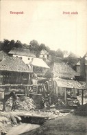 T2 Verespatak, Goldbach, Rosia Montana; Privát Zúzda, Aranybánya. Szkalangya József Kiadása / Gold Mine, Panning - Zonder Classificatie