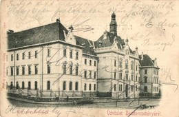 T2/T3 1899 Besztercebánya, Banská Bystrica; Kir. Törvényszék. Kiadja Sonnenfeld Mór / Court (EK) - Zonder Classificatie