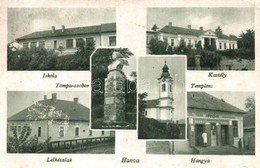 T2/T3 Hanva, Hamva, Chanava; Iskola, Darvas Pál Kastély, Tompa Mihály Szobor, Lelkészlak, Református Templom, Hangya Szö - Zonder Classificatie