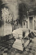 ** T1/T2 Késmárk, Kezmarok; Thököly Mauzóleum Belseje / Interior Of The Thököly Mausoleum - Zonder Classificatie