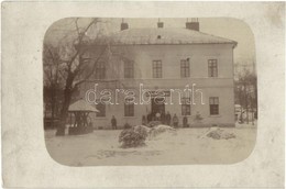 T2 1912 Kisszeben, Sabinov, Zeben; Gyöngélkedőkórház, Katonai Kórház Télen / Vojenská Nemocnica / Military Hospital In W - Zonder Classificatie