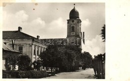 ** T2/T3 Losonc, Lucenec; Evangélikus Templom, Magyar Zászló. Fenyves Andor Kiadása / Lutheran Church, Hungarian Flag (f - Zonder Classificatie