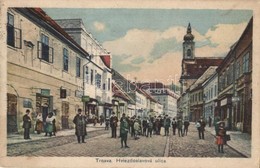 T2/T3 Nagyszombat, Tyrnau, Trnava; Utcakép / Hviezdoslavová Ulica / Street - Zonder Classificatie