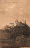 * T2/T3 1918 Ólubló, Stará Lubovna; Lublói Vár Keleti Oldala. Kiadja Kunsch Antal / Castle Ruins From East / Lubovniansk - Zonder Classificatie