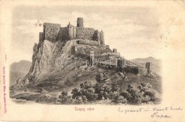 T2/T3 1902 Szepesváralja, Spisské Podhradie; Vár / Hrad / Castle (EK) - Zonder Classificatie