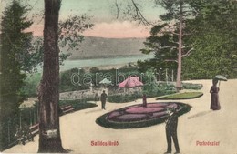 T2 1910 Szliácsfürdő, Kúpele Sliac; Park. Molnár M. Kiadása  / Park - Zonder Classificatie