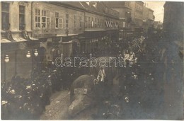 T2 1906 Zagreb, Zágráb, Agram; Húshagyókeddi Felvonulás Menete Humoros Járművekkel, Englezki Magazin, J. Vergles és Frit - Zonder Classificatie