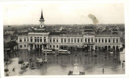 T2 Óbecse, Községháza, Szent István Tér, Janek Testvérek üzlete / Town Hall, Square, Autobus, Shops (fl) - Unclassified