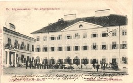 T2 Felsőlövő, Oberschützen; Evangélikus Főgimnázium, Kiadja Kirnbauer Ottó / Evangelical School - Ohne Zuordnung