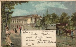 T2 1898 Vienna, Herrenhaus Litho S: Rosenberger - Unclassified