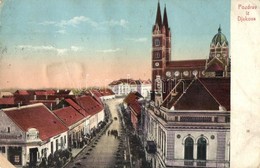T3 1915 Gjakova, Dakovica, Djakovica, Djakova; Street View, Confectionery Of J. Epstein, Shops (fa) - Unclassified