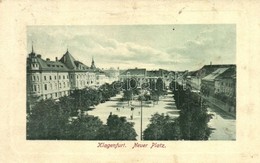 * T3 Klagenfurt, Neuer Platz / New Square. W. L. Bp. 1912. (Rb) - Ohne Zuordnung