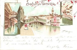 T2 1898 Venice, Venezia; Ponte Dei Sospiri / Bridge Of Sighs. E. Berardi & Co. Litho - Unclassified