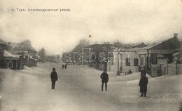 ** T2 Tara, Aleksandrovskaya Ulitsa / Street View In Winter - Unclassified