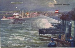 * T1/T2 Beschiessung Venedigs / K.u.K. Kriegsmarine / WWI Bombardment Of Venice With Austro-Hungarian Navy Battleships.  - Ohne Zuordnung