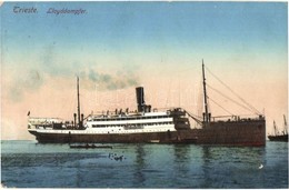 T2/T3 Lloyddampfer Palacky. Editore Milan Mandich No. 1028. / Lloyd Austriaco Austrian Steamship SS Palacky In Trieste ( - Unclassified