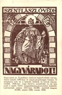 ** T2 Nagyvárad, Oradea; Szent László Védi Nagyváradot! / Ladislaus I Of Hungary Protects Oradea! Hungarian Irredenta Ar - Zonder Classificatie