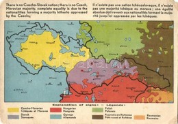 ** T4 Nincs Csehszlovák Nemzet, Nincs Csehszlovák Többség, Teljes Egyenjogúság Illeti A Csehek által Eddig Elnyomott Töb - Ohne Zuordnung