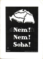 ** T2/T3 Nem, Nem, Soha! Besskó K. Magyarország Területi Épségének Védelmi Ligája. Kiadja A Magyar Nemzeti Szövetség / H - Zonder Classificatie