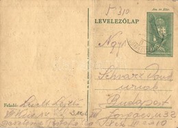 T3 1941 Leicht László Zsidó KMSZ (közérdekű Munkaszolgálatos) Levele Szüleinek A Besztercei Munkatáborból / WWII Letter  - Ohne Zuordnung