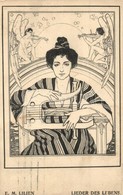 T2/T3 1917 Lieder Des Lebens. Aus Rosenfeld 'Lieder Des Ghetto'. Verlag B. Harz / Jewish Art Postcard. Judaica S: Ephrai - Ohne Zuordnung
