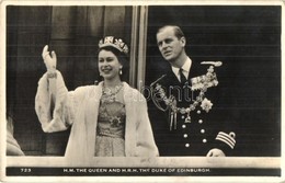 ** T2/T3 HM The Queen Elizabeth II And HRH The Duke Of Edinburgh (fl) - Unclassified