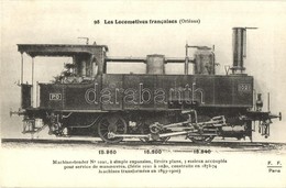 ** T2/T3 98 Les Locomotives Francaises (Orleans). Machine-tender No. 1021. / French Locomotive  (Rb) - Ohne Zuordnung