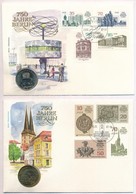 NDK 1985-1990. 13db Különféle érmés Boríték, Bélyeggel és Bélyegzéssel T:I
GDR 1985-1990. 13pcs Of Different Coin Envelo - Ohne Zuordnung