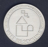 Ausztria/Feldkirch 1996. 100Sch '10 éves Az Artista Fesztivál' Zsetonja T:2
Austria/Feldkirch 1996. 100 Schilling 'Jubil - Ohne Zuordnung