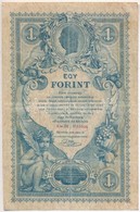 1888. 1Ft/1G T:III,III-
Hungary 1888. 1 Forint / 1 Gulden C:F,VG
Adamo G126 - Unclassified