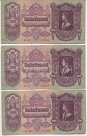 1930. 100P (3x) Sorszámkövetők Néhány Darabon Nyomdai Papírránc T:I,I- Egyiken Bankjegy Jobb Alsó Sarkán Szamárfül
Adamo - Ohne Zuordnung