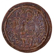 1172-1196. Rézpénz Cu 'III. Béla' (2,5g) T:2 Részben Lakkozott 
Hungary 1172-1196. Copper Coin Cu 'Béla III' (2,5g) C:XF - Zonder Classificatie