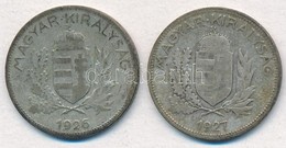 1926-1927. 1P Ag (2xklf) T:2-3 Patina
Adamo P6 - Zonder Classificatie