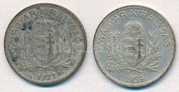 1927-1939. 1P Ag (2xklf) T:2-3 Patina
Adamo P6 - Zonder Classificatie