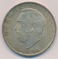 1948. 10Ft Ag 'Széchenyi' T:2 Patina 
Adamo EM2 - Zonder Classificatie