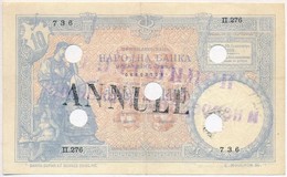 Szerbia 1893. 10D Lyukasztással érvénytelenítve, Rajta 'ANNULE' Bélyegzés T:III
Serbia 1893. 10 Dinara Cancelled With Ho - Zonder Classificatie