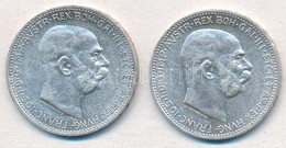 Ausztria 1913-1914. 1K Ag 'Ferenc József' (2xklf) T:1-,2
Austria 1913-1914. 1 Corona Ag 'Franz Joseph' (2xdiff) C:AU,XF - Non Classificati