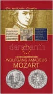Ausztria 2006. 5E Ag 'Mozart' Karton Díszlapon T:1 
Austria 2006. 5 Euros Ag 'Mozart' On Cardboard Sheet C:UNC 
Krause K - Unclassified