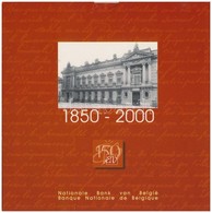 Belgium 2000. 50c-20Fr (5xklf) Dupla Forgalmi Sor (összesen 10 érme) + '150 éves A Belga Nemzeti Bank' Emlékérem T:1
Bel - Zonder Classificatie