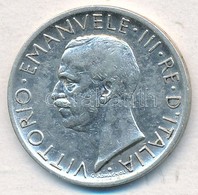 Olaszország 1927R 5L Ag 'III. Viktor Emánuel' T:2 
Italy 1927R 5 Lire Ag 'Vittorio Emanuele III' C:XF 
Krause KM#67.1 - Zonder Classificatie