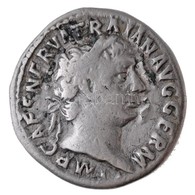 Római Birodalom / Róma / Traianus 102. Denár Ag (2,95g) T:2-
Roman Empire / Rome / Trajan 102. Denarius Ag 'IMP CAES NER - Ohne Zuordnung